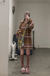 Vitelli leg cover FW22_LFT_002 gray coffee